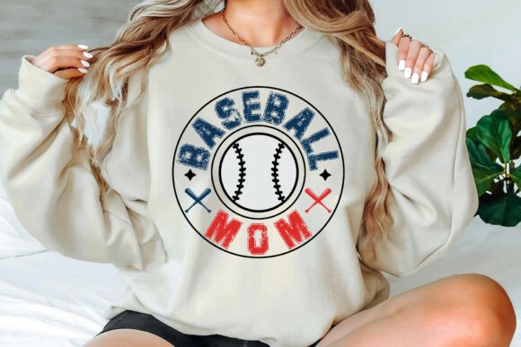 Baseball Mom SVG: Graphics for T-Shirt Designs