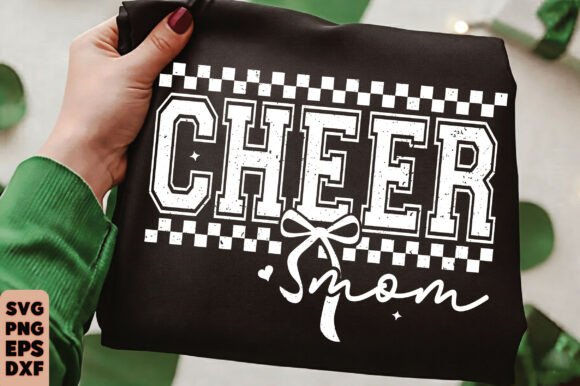 Cheer Mom SVG Review: Coquette Bow Design
