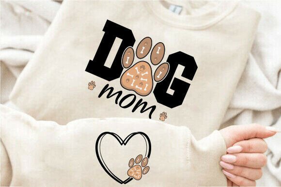 Dog Mom SVG: Graphics for T-Shirt Designs & Branding