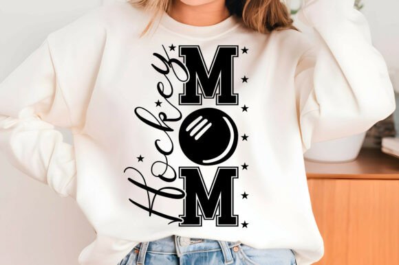 Hockey Mom SVG & PNG: Graphics for T-Shirt Designs